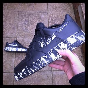 Splatter Custom Air Force Ones